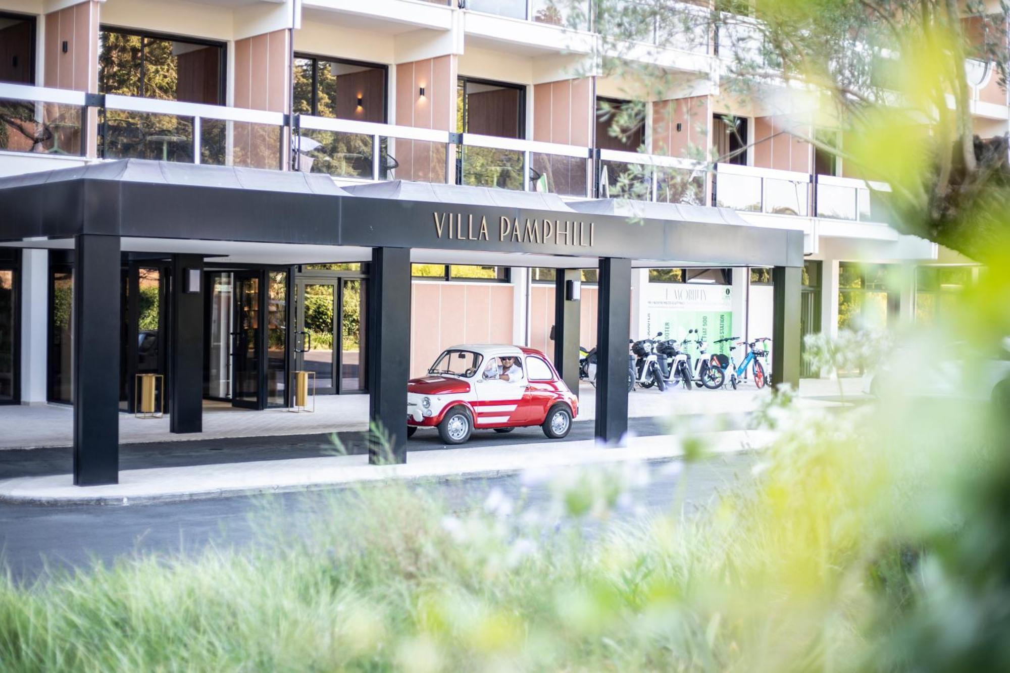 Hotel Villa Pamphili Roma Exterior foto
